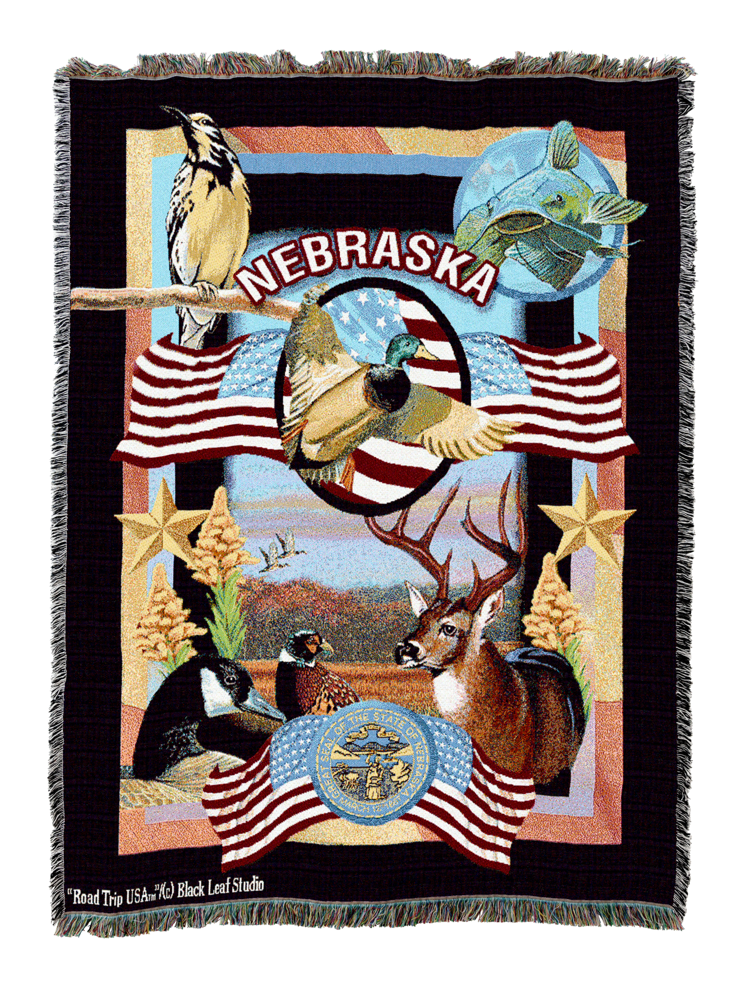 State Of Nebraska Blanket
