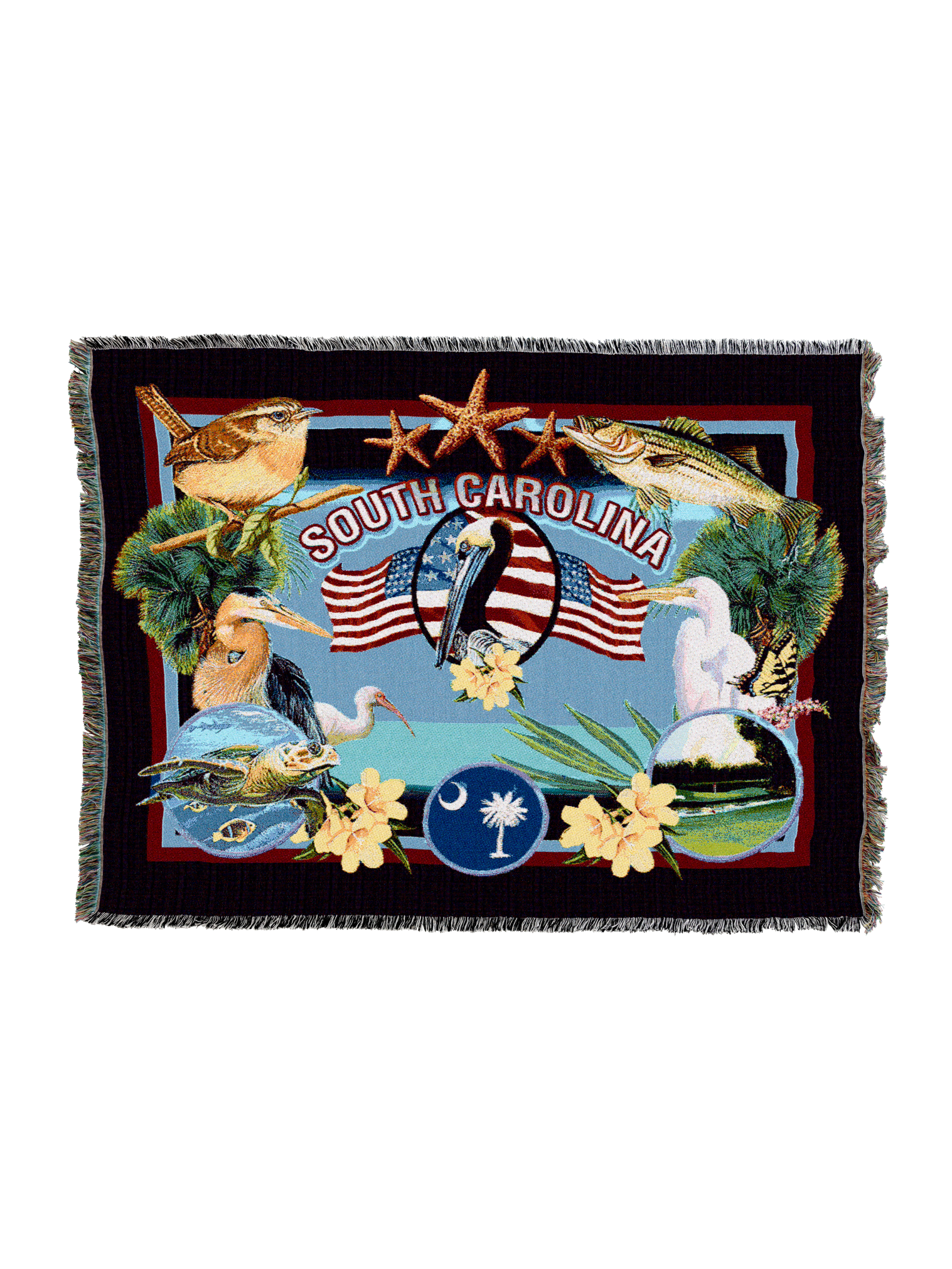State Of South Carolina Blanket