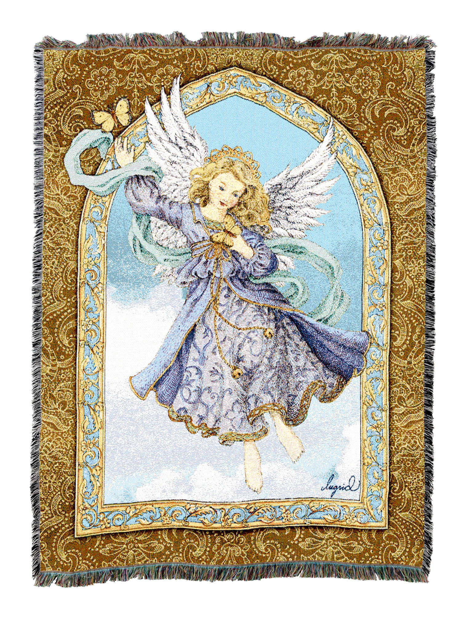 Lavender Angel Blanket