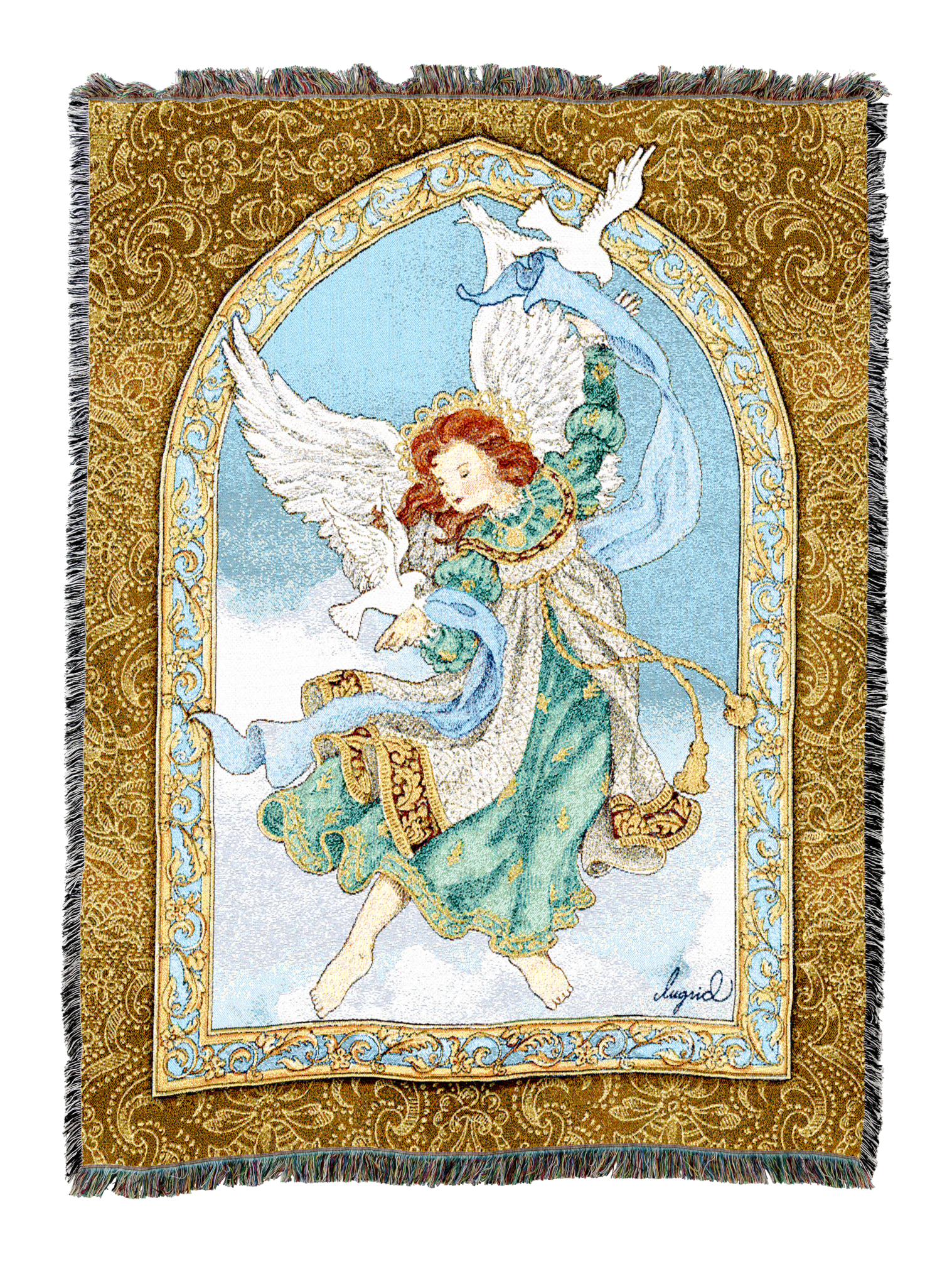 Peaceful Angel Blanket