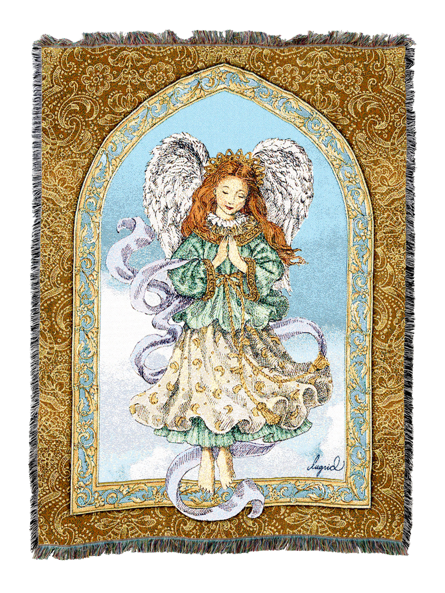 Angel in Prayer Blanket
