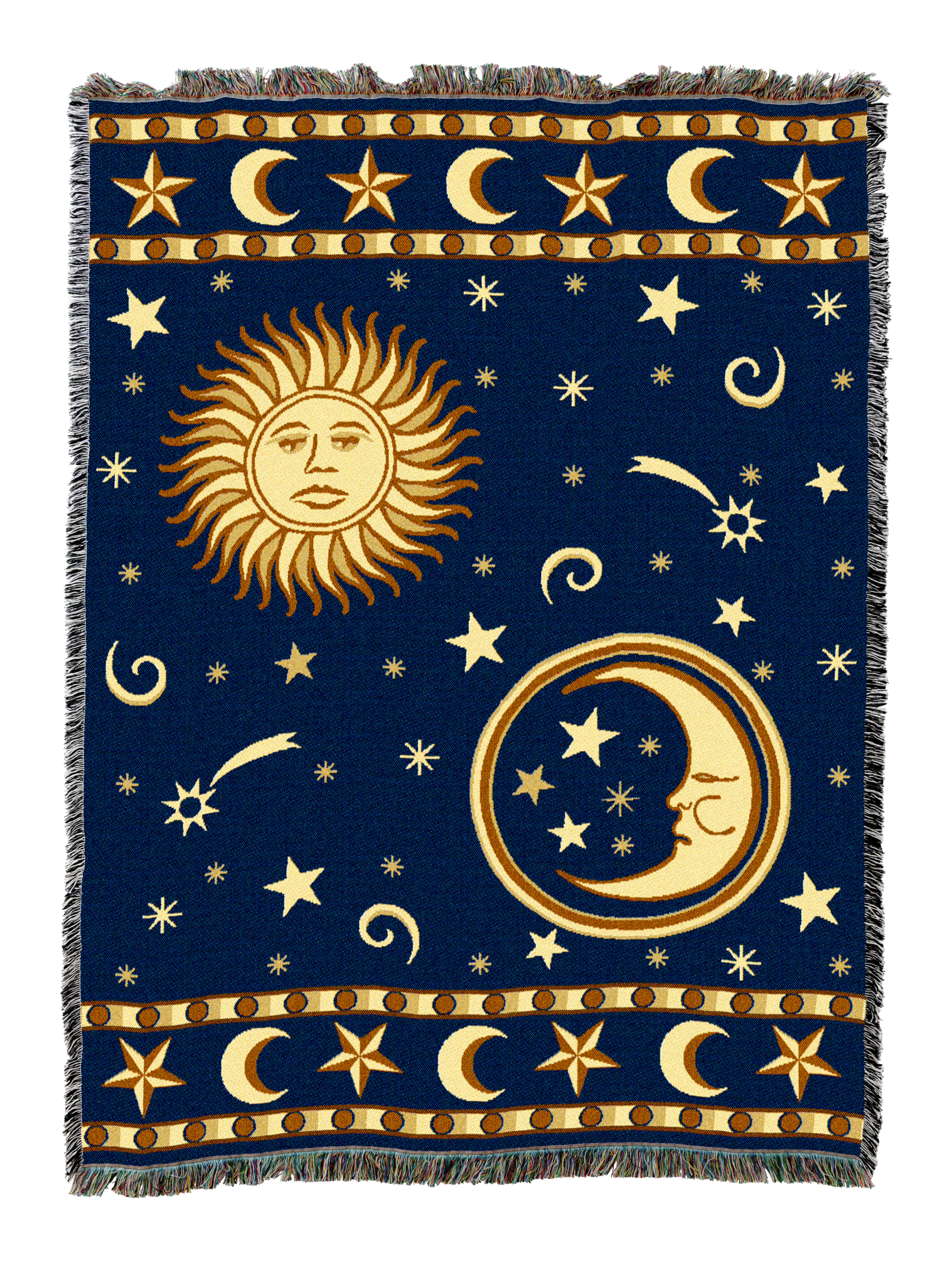 Moon Sun And Stars Blanket