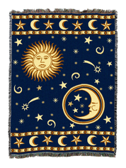 Moon Sun And Stars Blanket