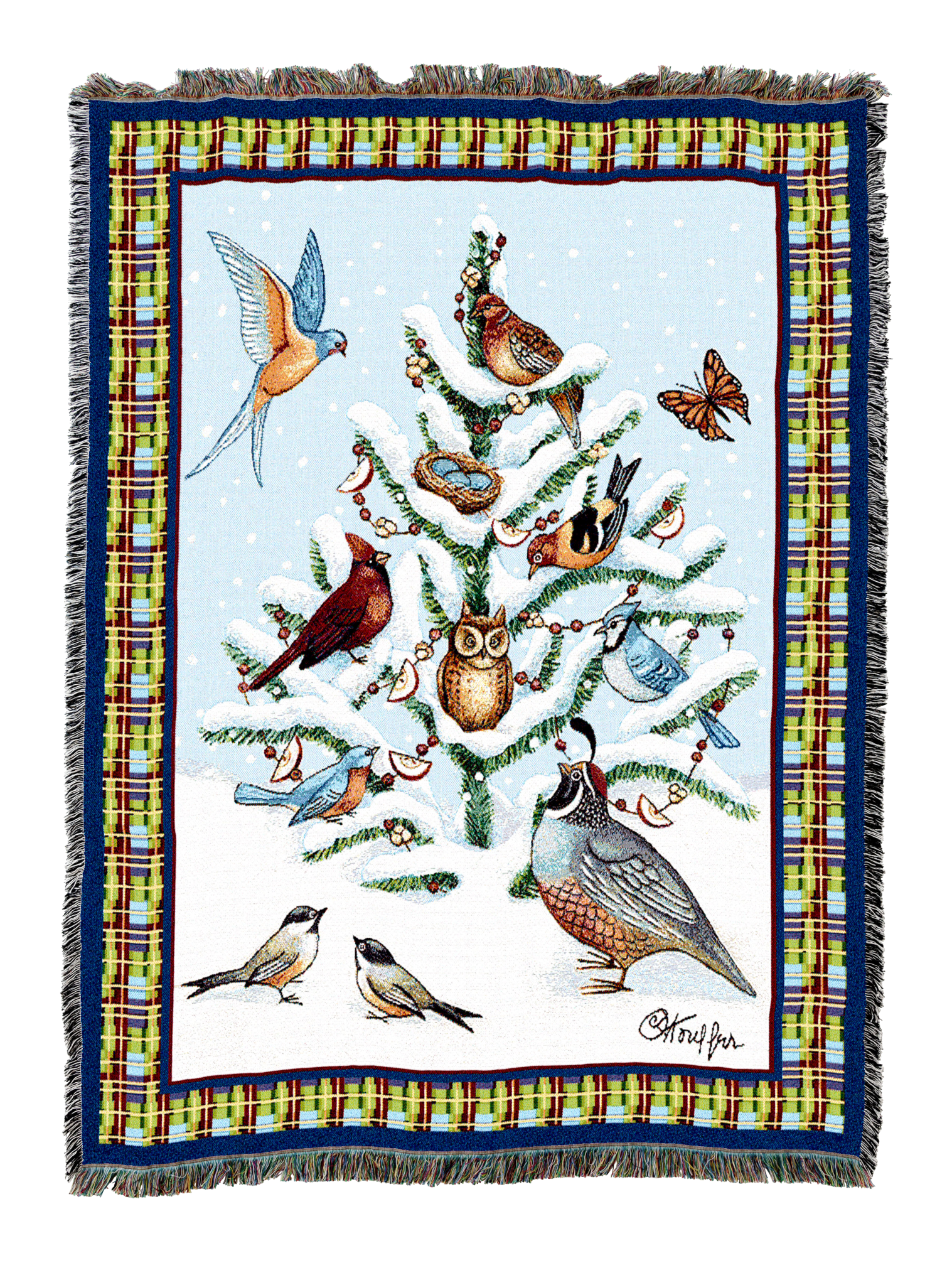 Bird Haven Blanket