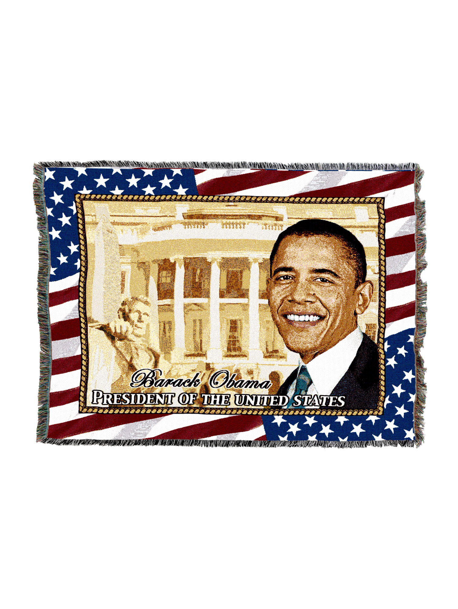 President Obama Tapestry Blanket