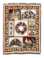 Fall Patchwork Blanket