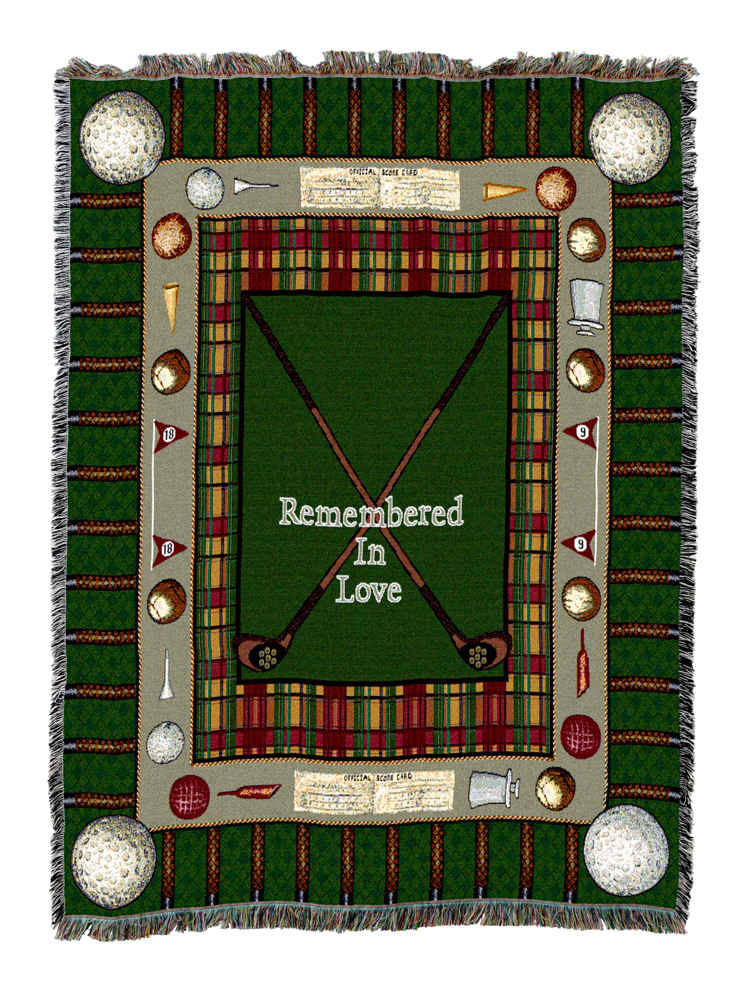 Memorial Golf Blanket