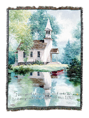 Lakeside Scripture Blanket