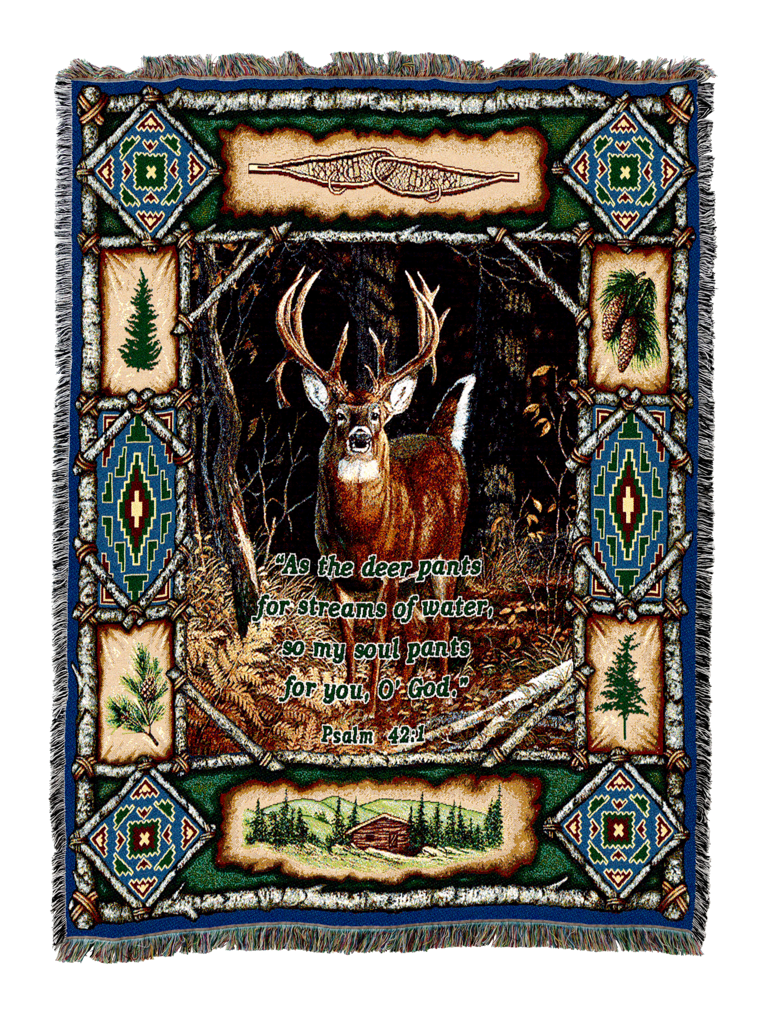 Deer Lodge Psalm Blanket
