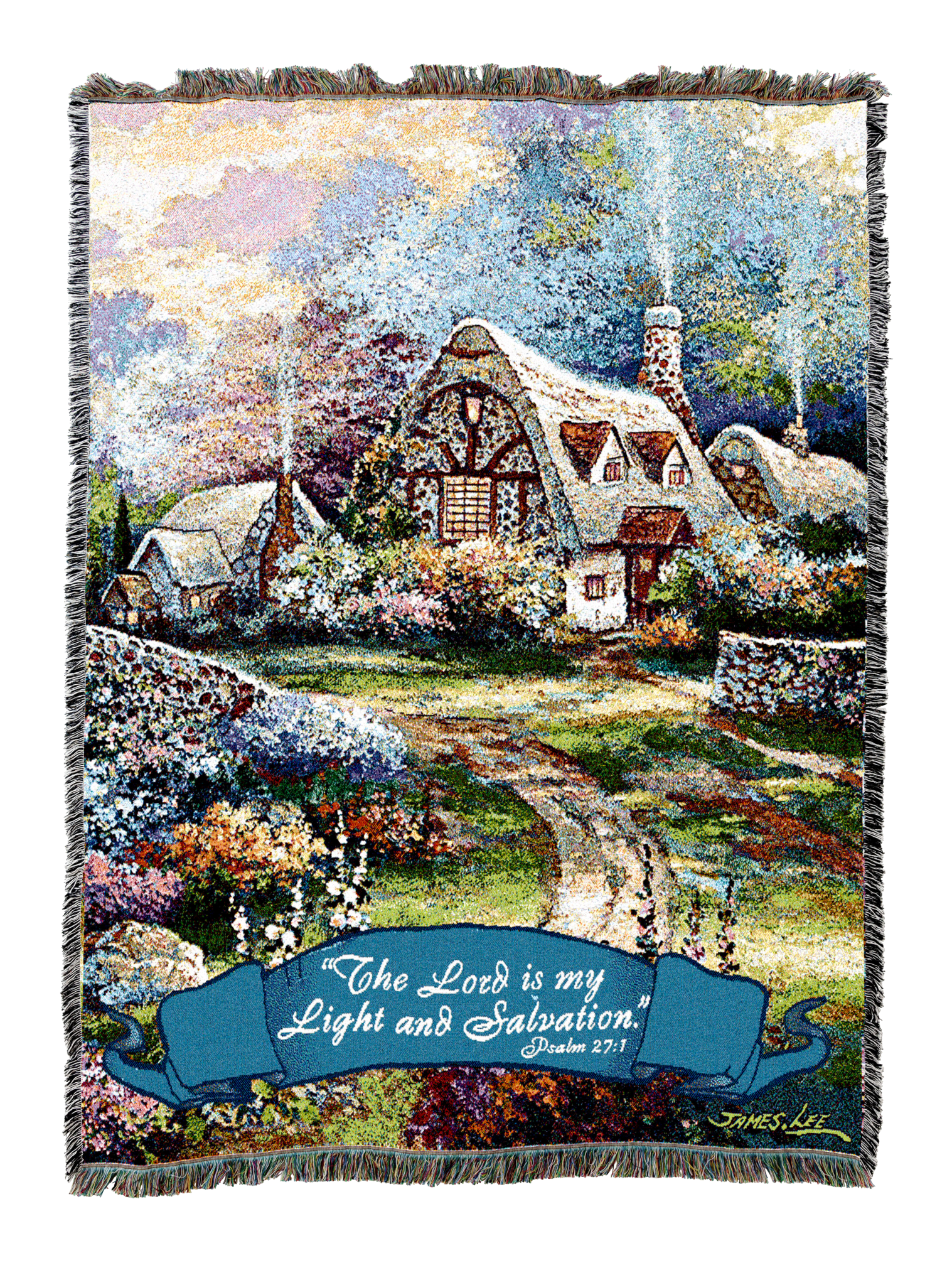 Springtime Glory Vertical Blanket