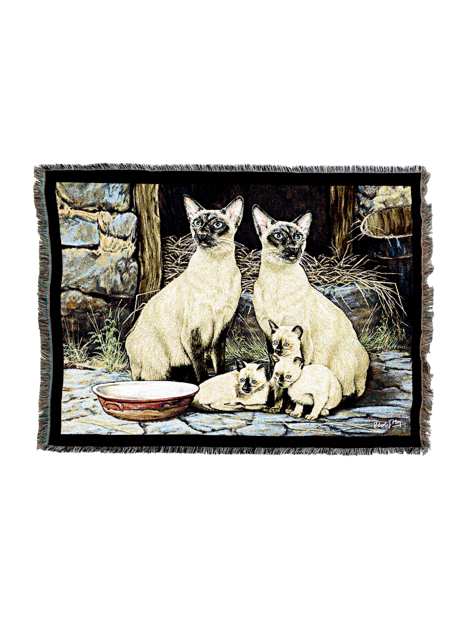 Siamese Family Blanket