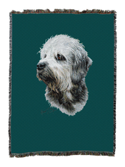 Dandie Dinmont Blanket Teal