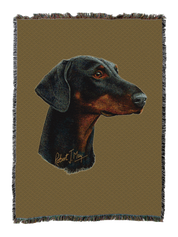 Doberman Pinscher 2 Blanket