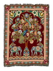 Asian Elephants Blanket