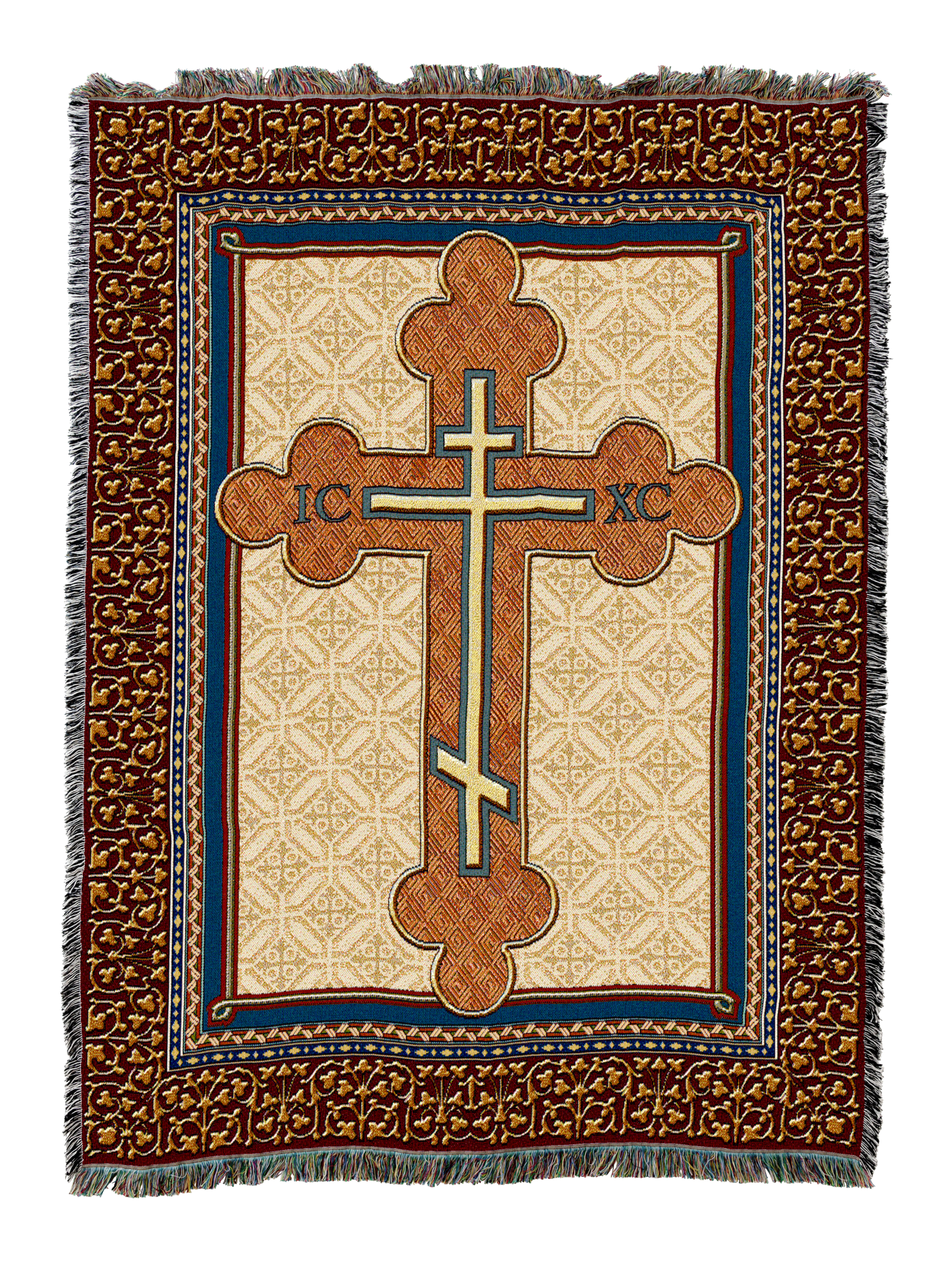 Orthodox Cross Blanket