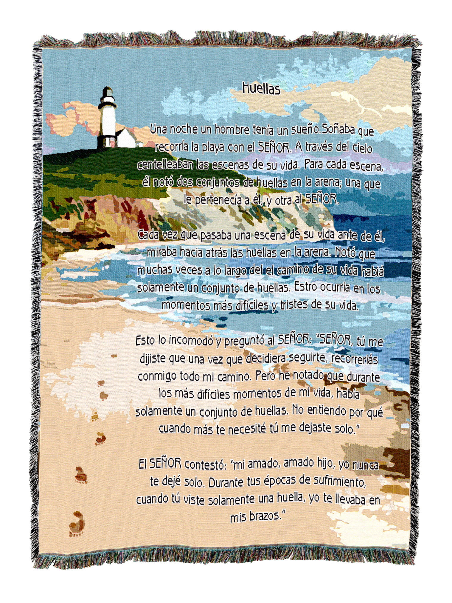 Footprints Spanish Blanket