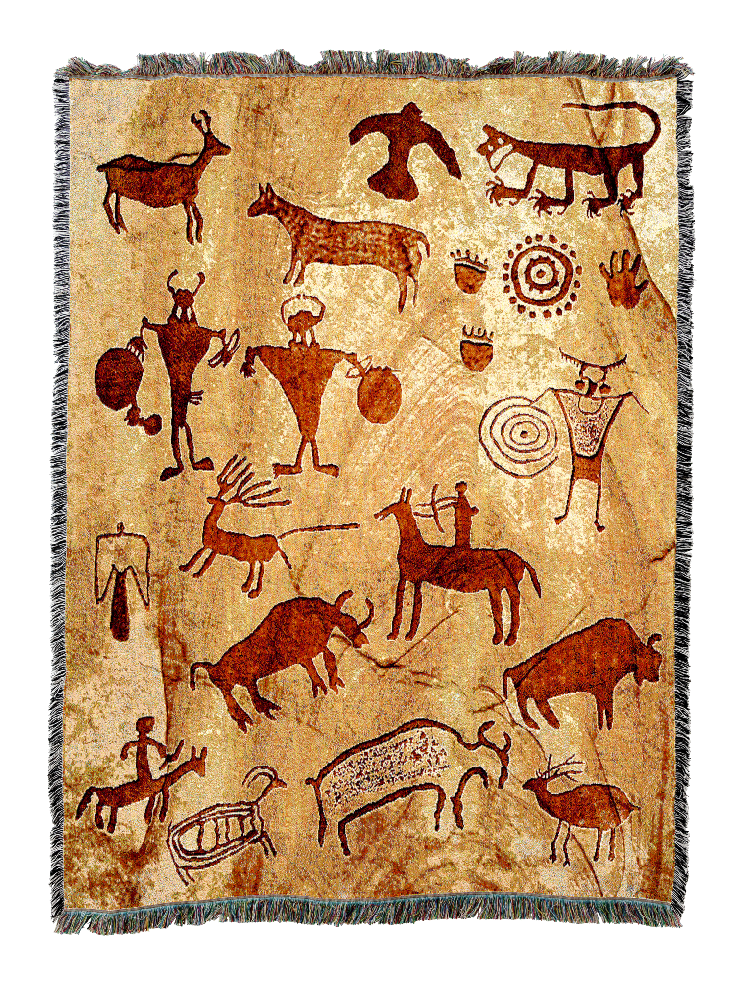 Rock Art Of The Ancients Blanket
