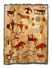 Rock Art Of The Ancients Blanket