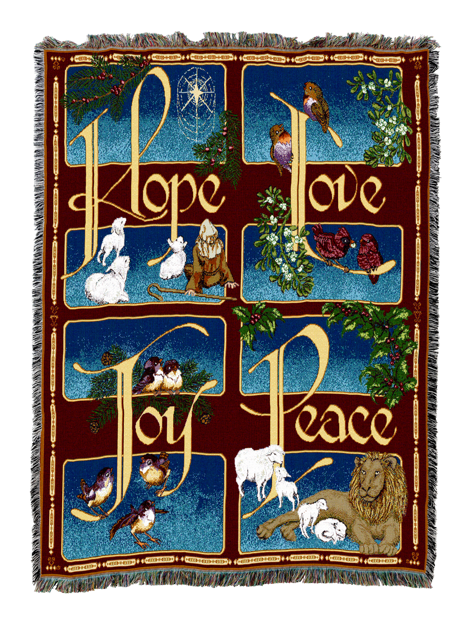 Hope Love Joy Blanket