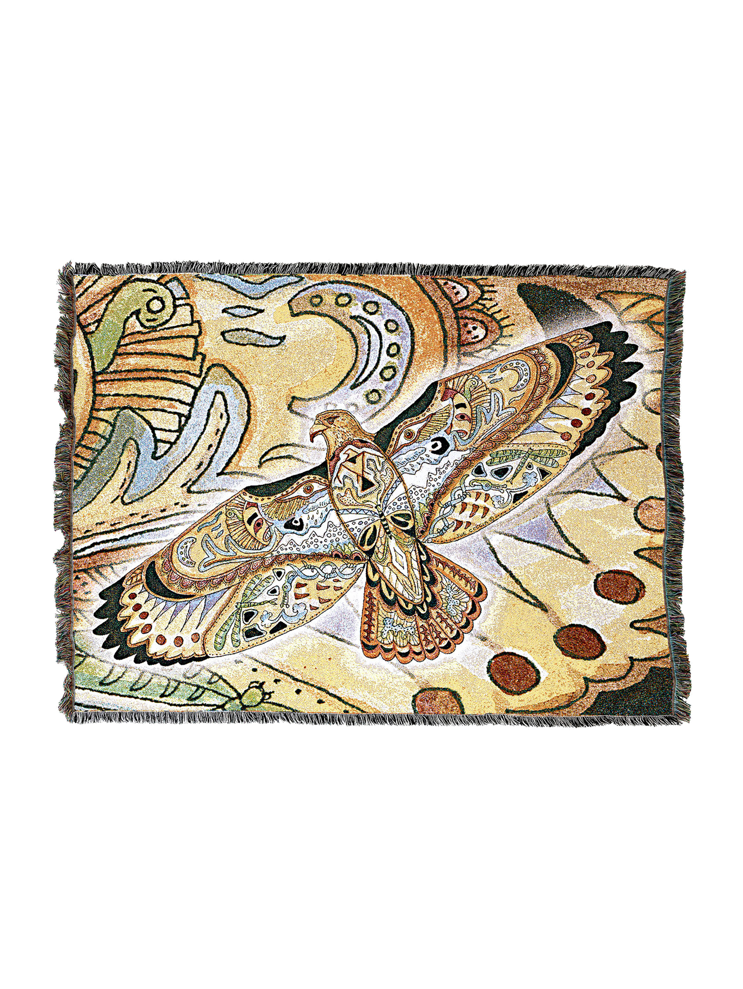 Hawk Totem Blanket