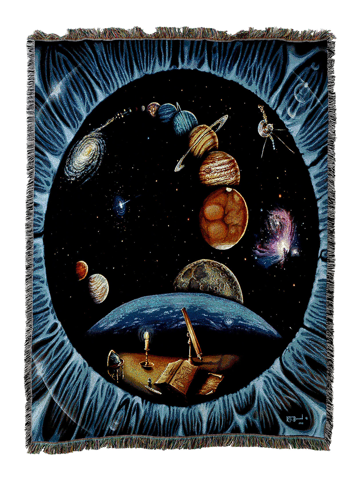 Reflections Of Future Past Blanket