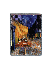 Cafe Terrace at Night Blanket