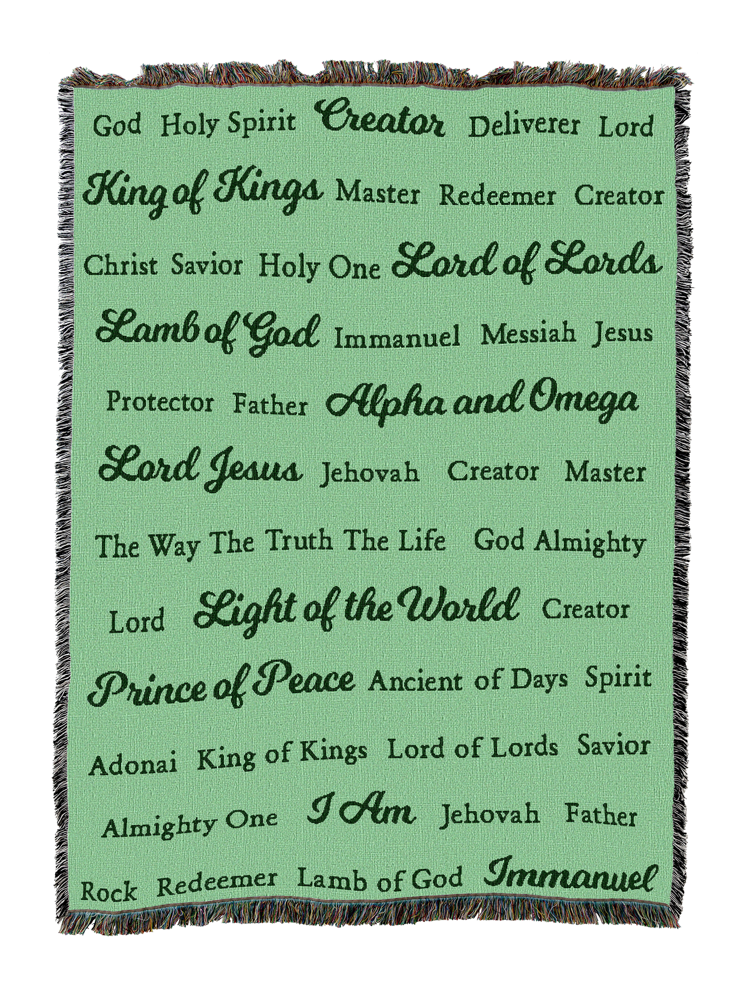 Names Of God Blanket