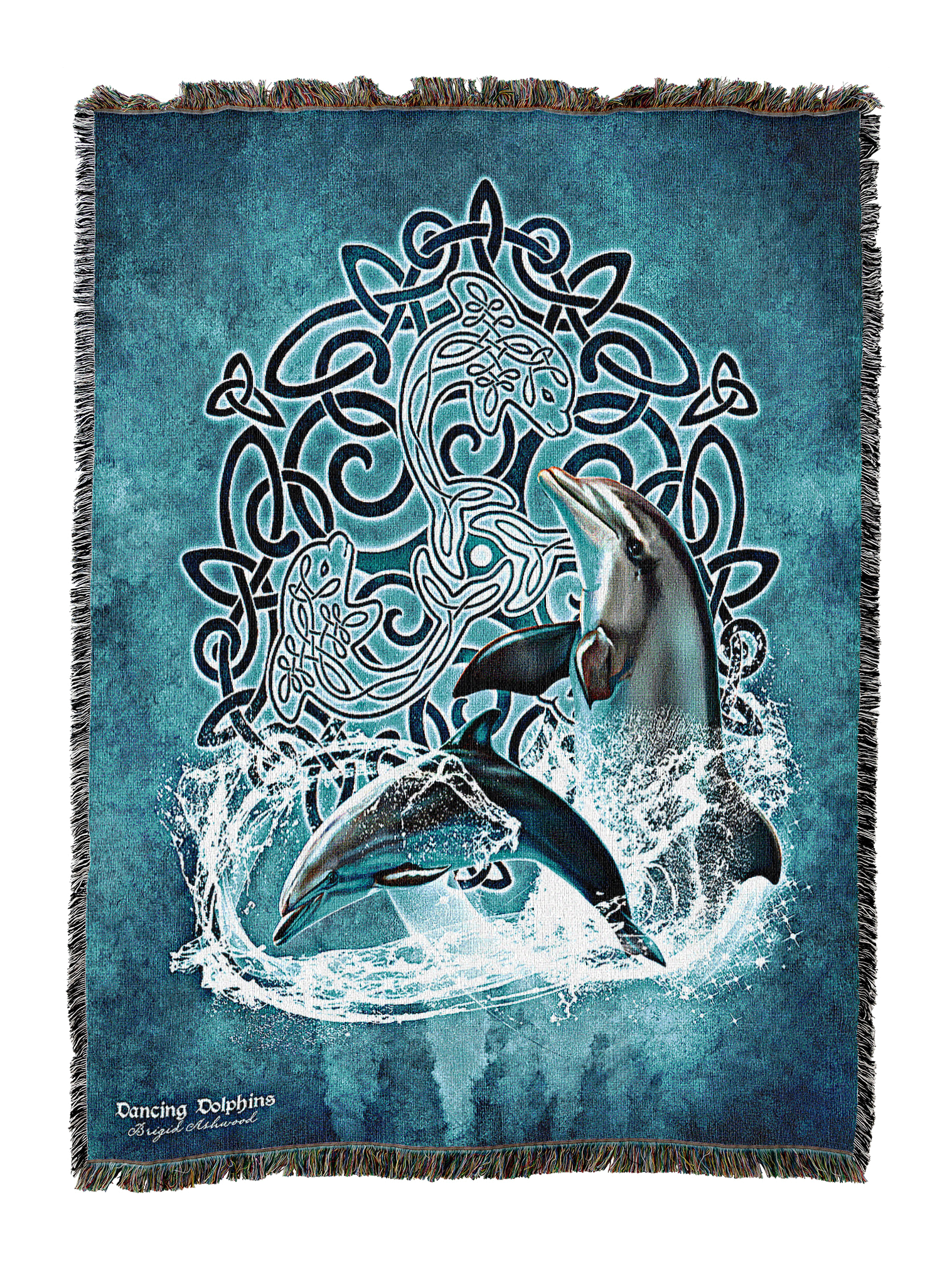 Celtic Dolphin Blanket