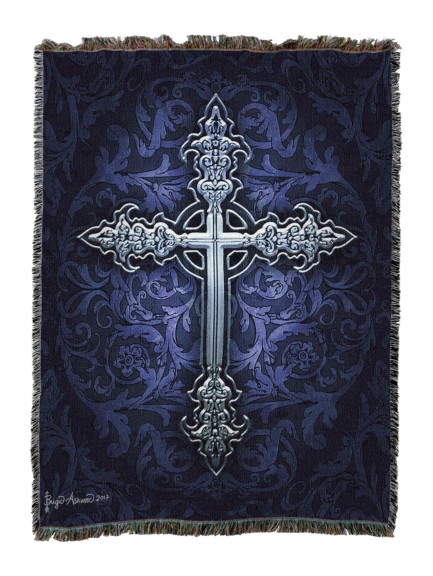 Gothic Cross Blanket