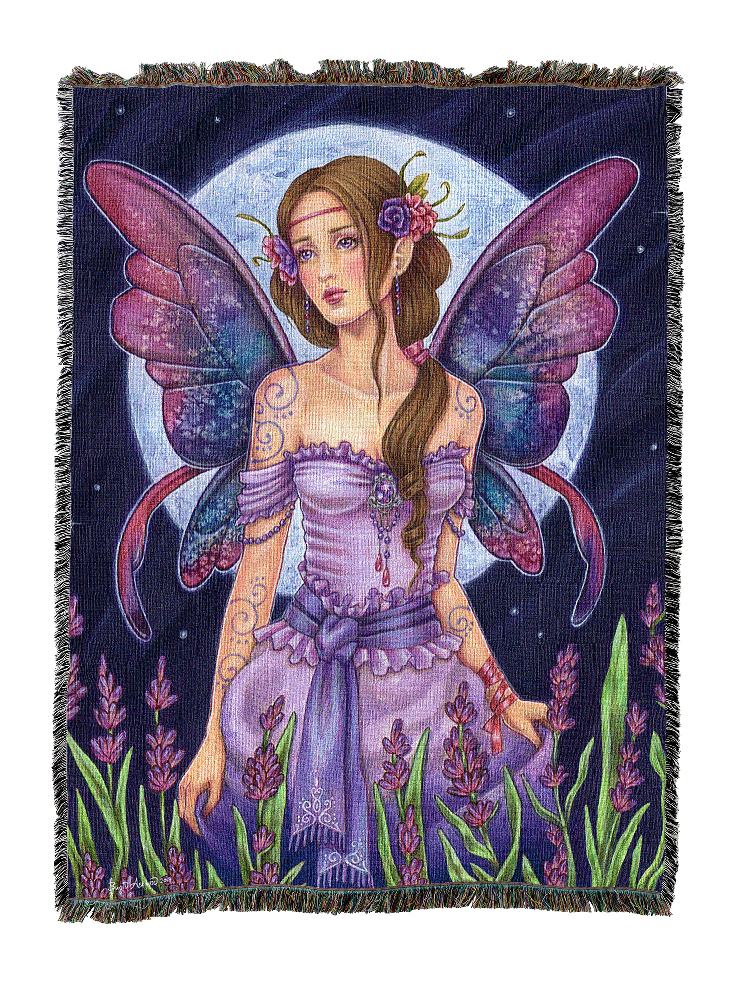 Lavender Moon Blanket