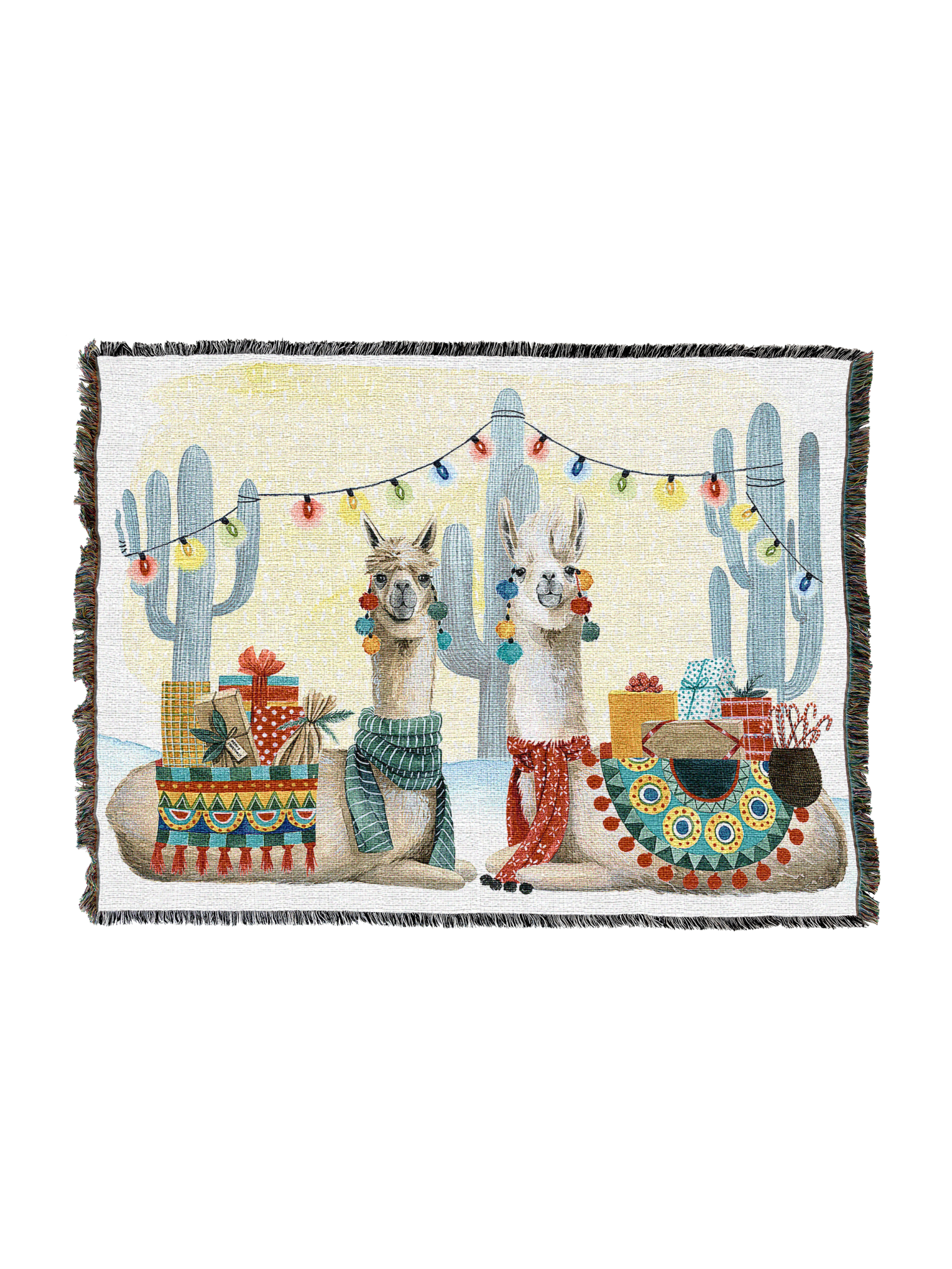 Boho Christmas Blanket