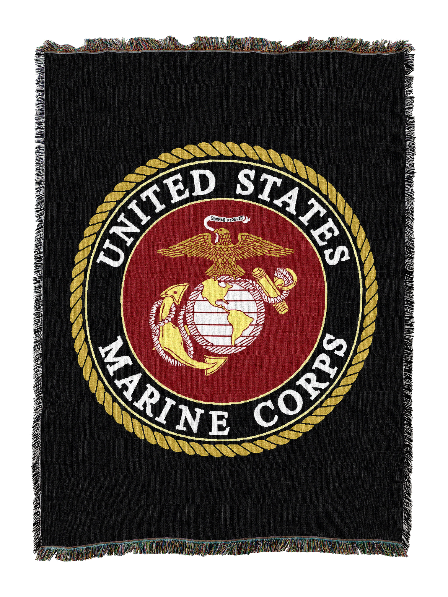 Marine Logo Blanket