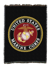 Marine Logo Blanket