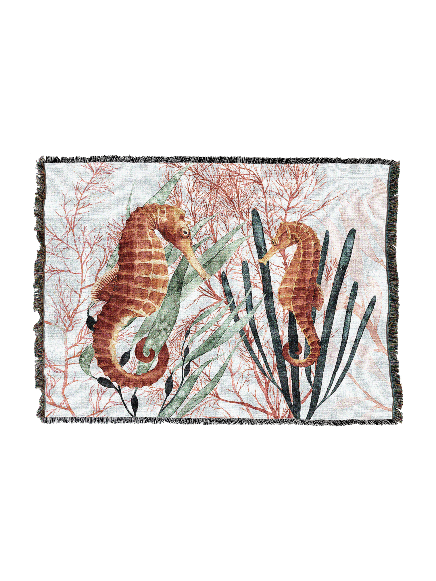 Seahorse Treasures Blanket