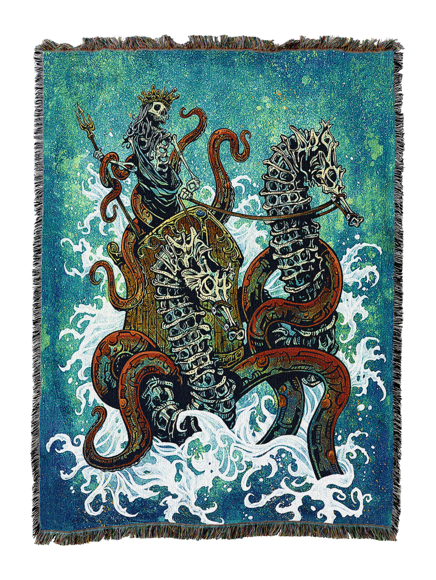 Neptune Skeleton Blanket