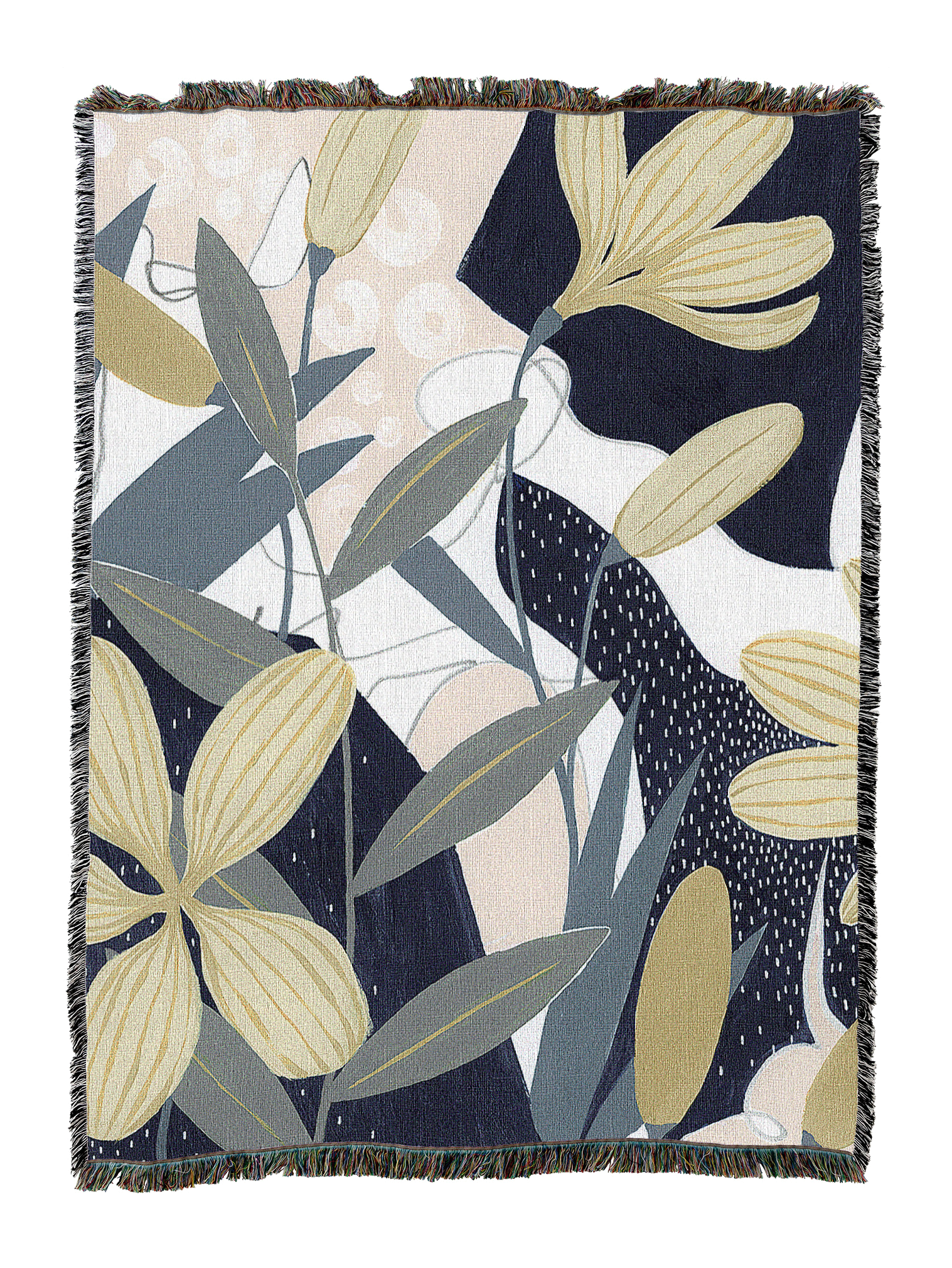 Flores Noche Blanket