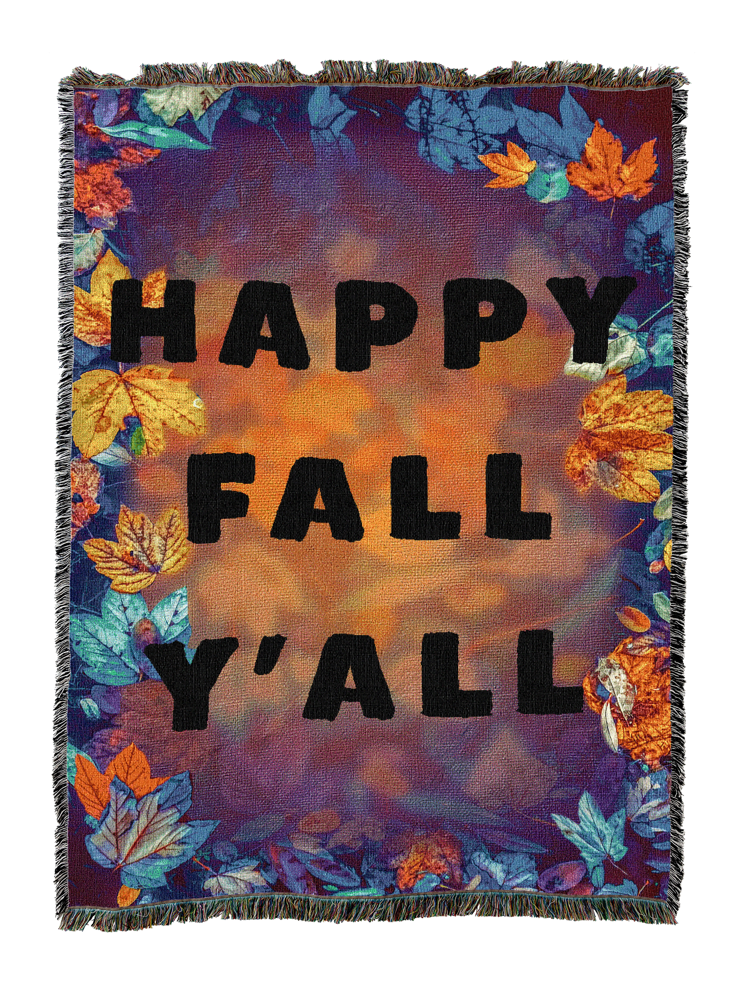 Happy Fall Yall Blanket