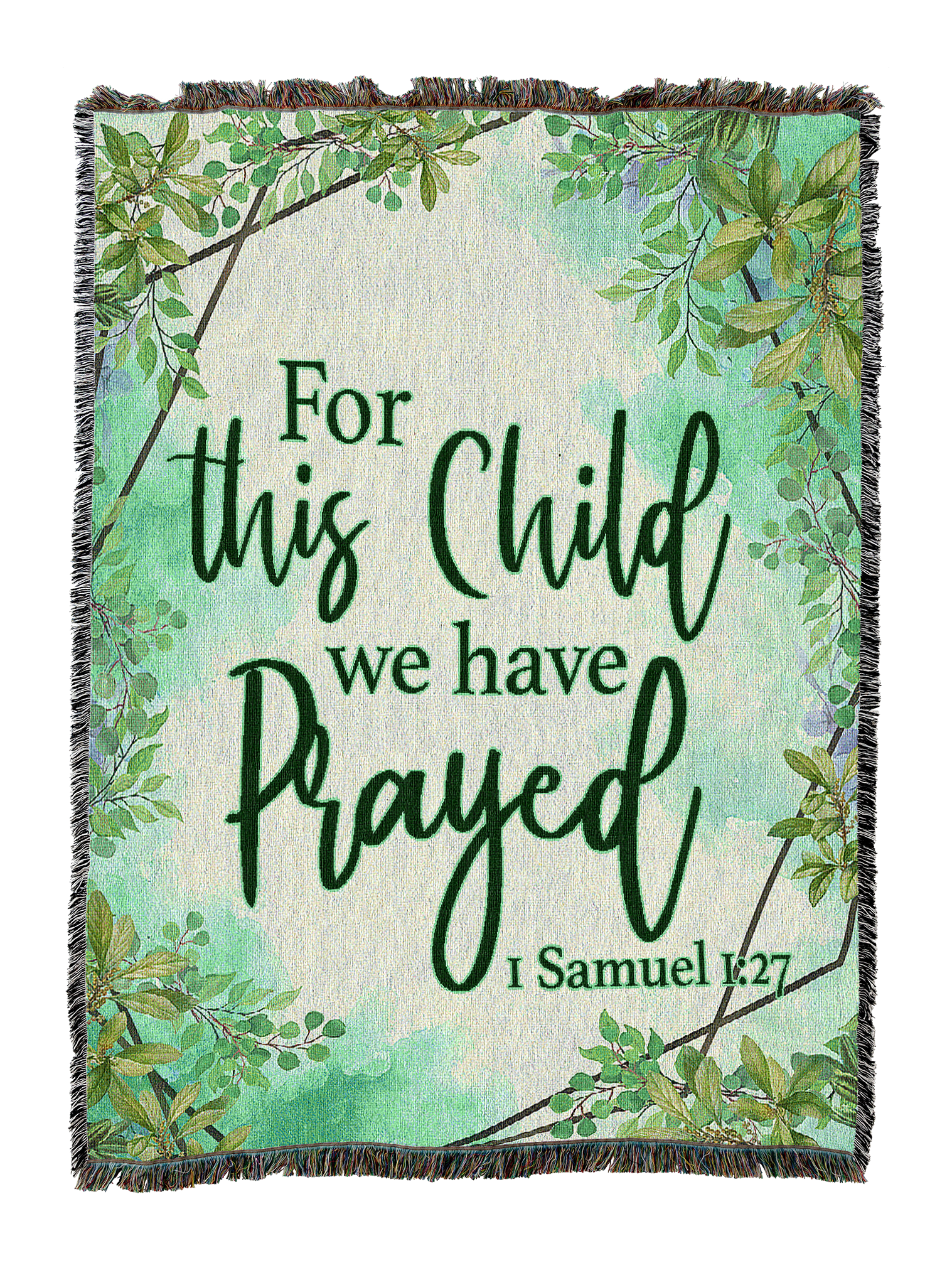 We Have Prayed Boy Blanket