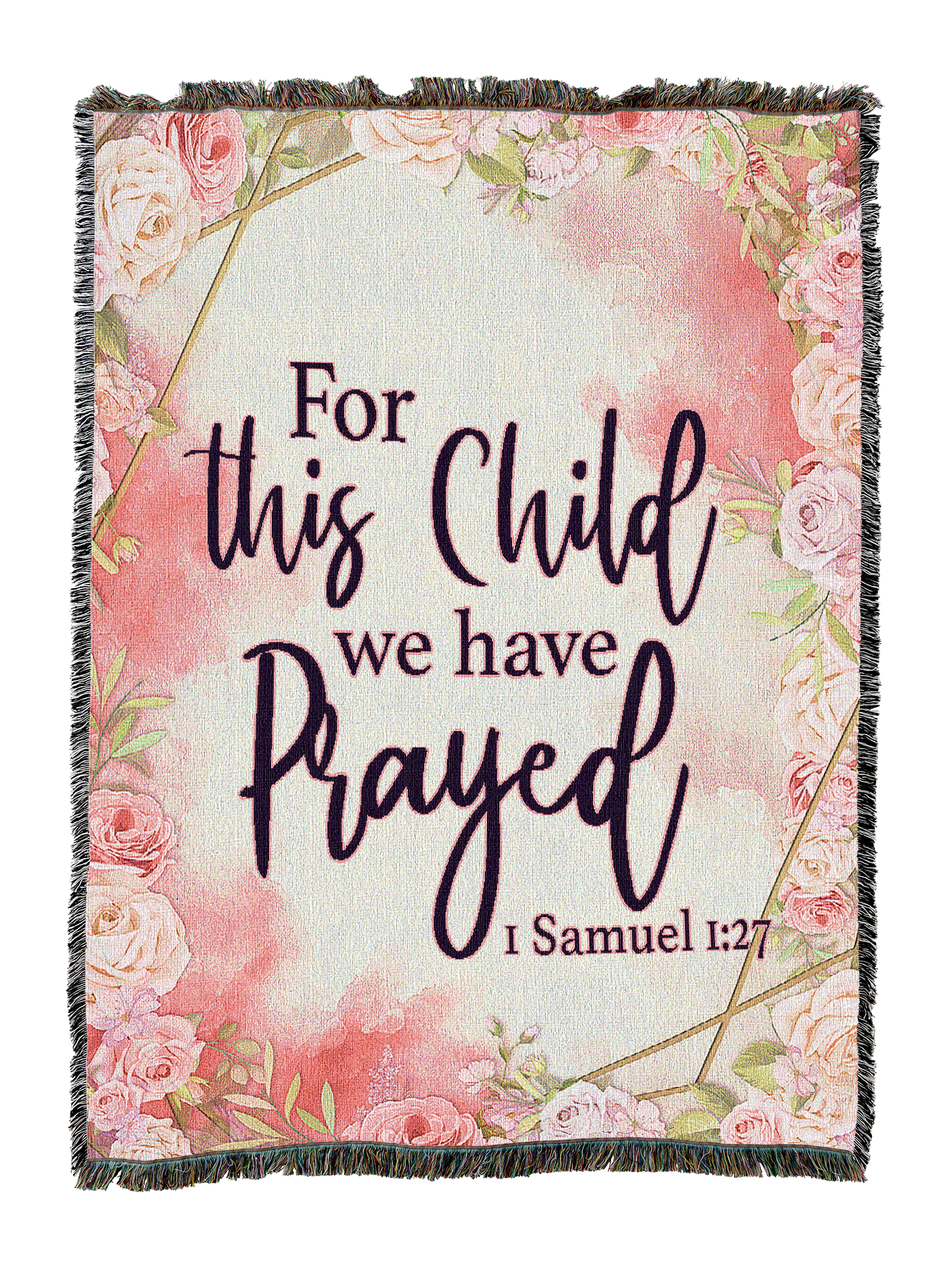 We Have Prayed Girl Blanket