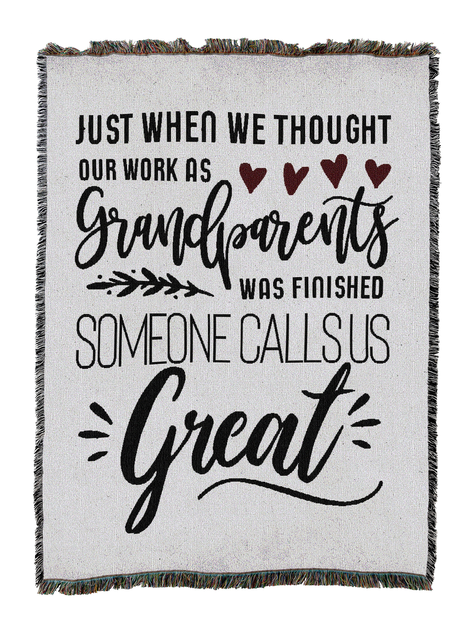 Grandparents Work Blanket