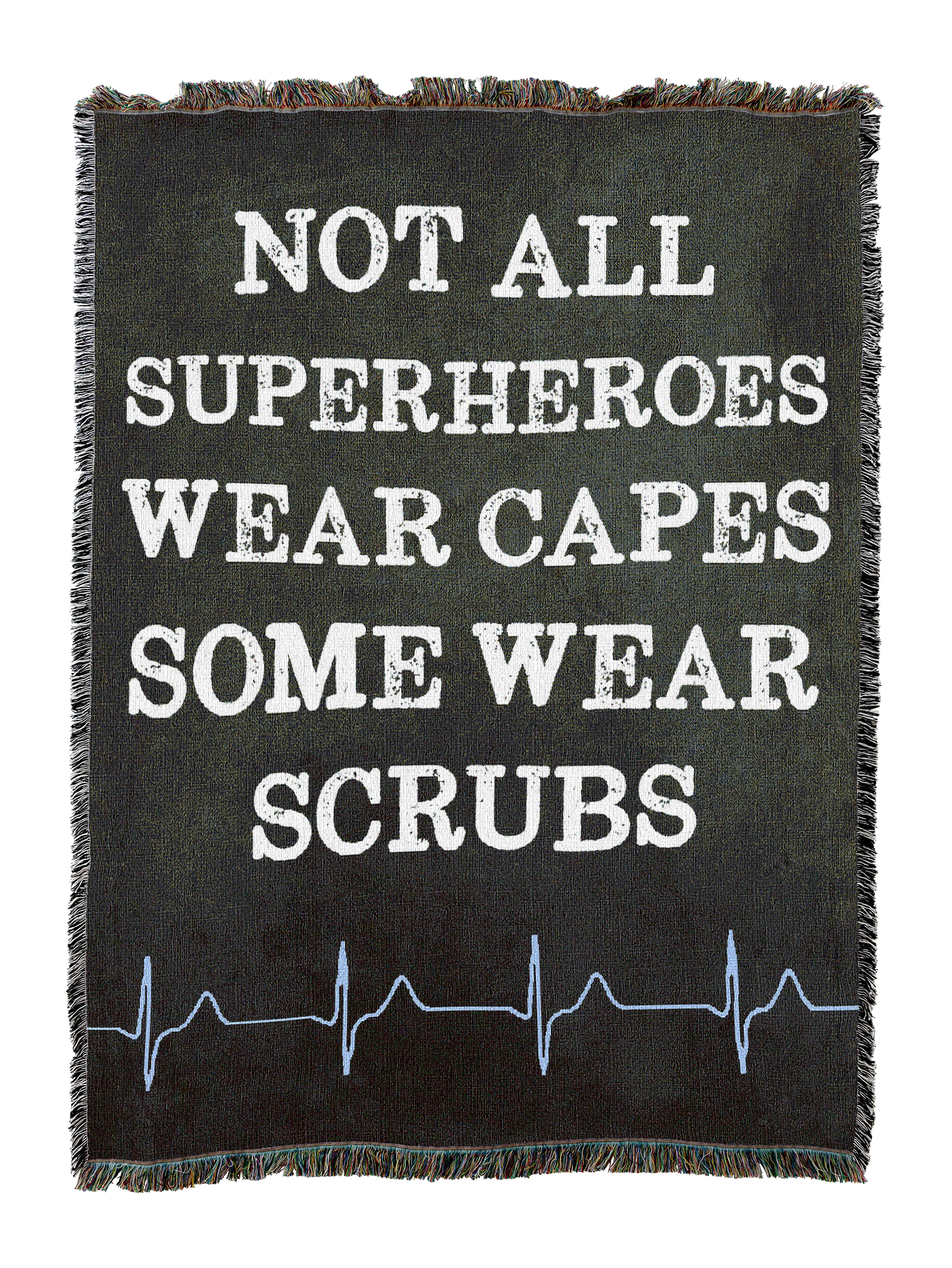 Caped Scrubs Blanket