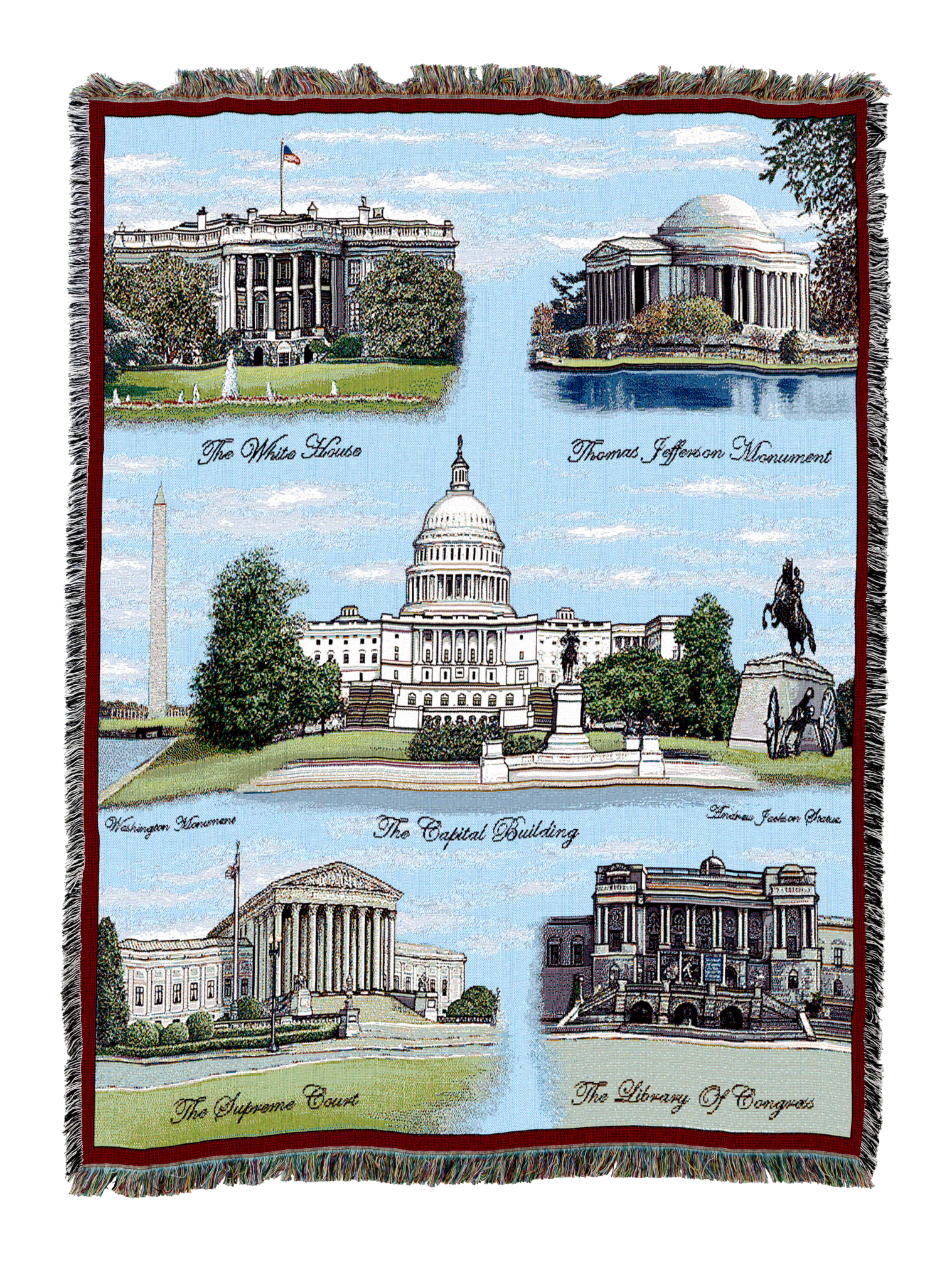 Washington Dc 2 Blanket