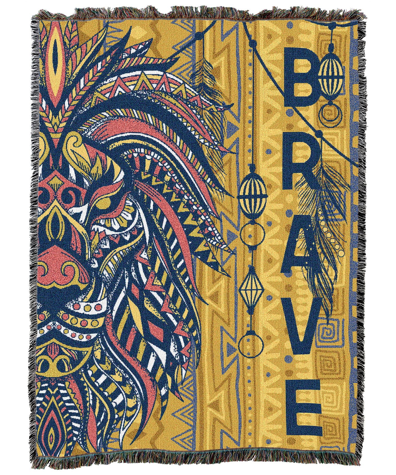 Brave As A Lion Blanket