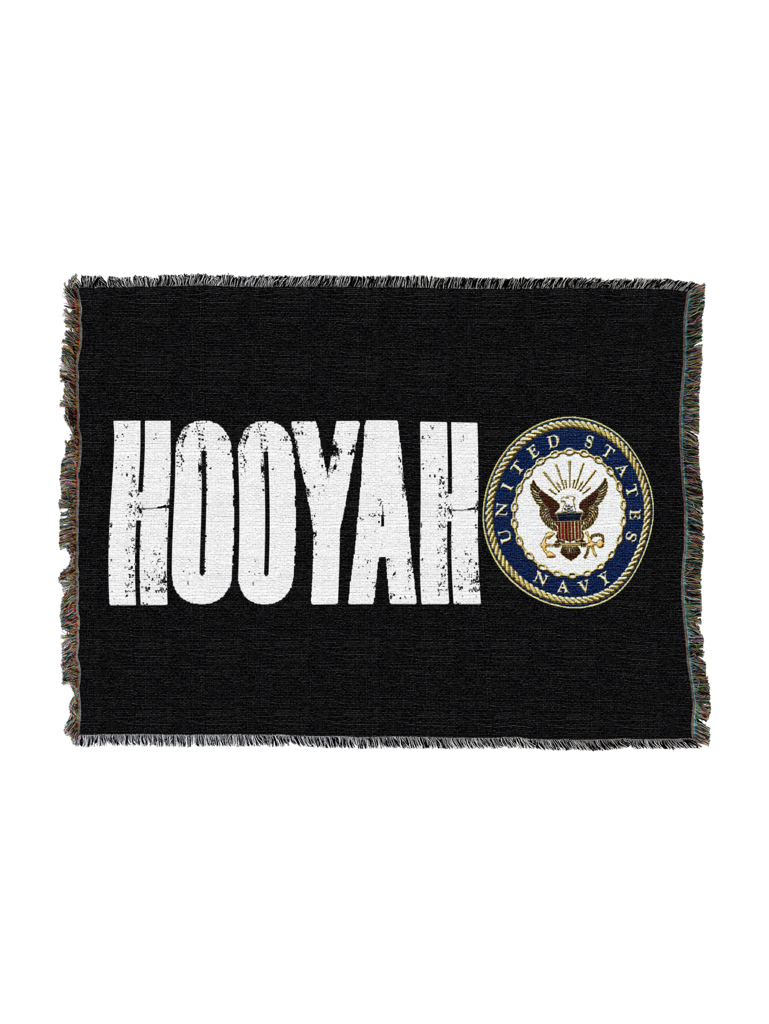 Hooyah Navy Blanket