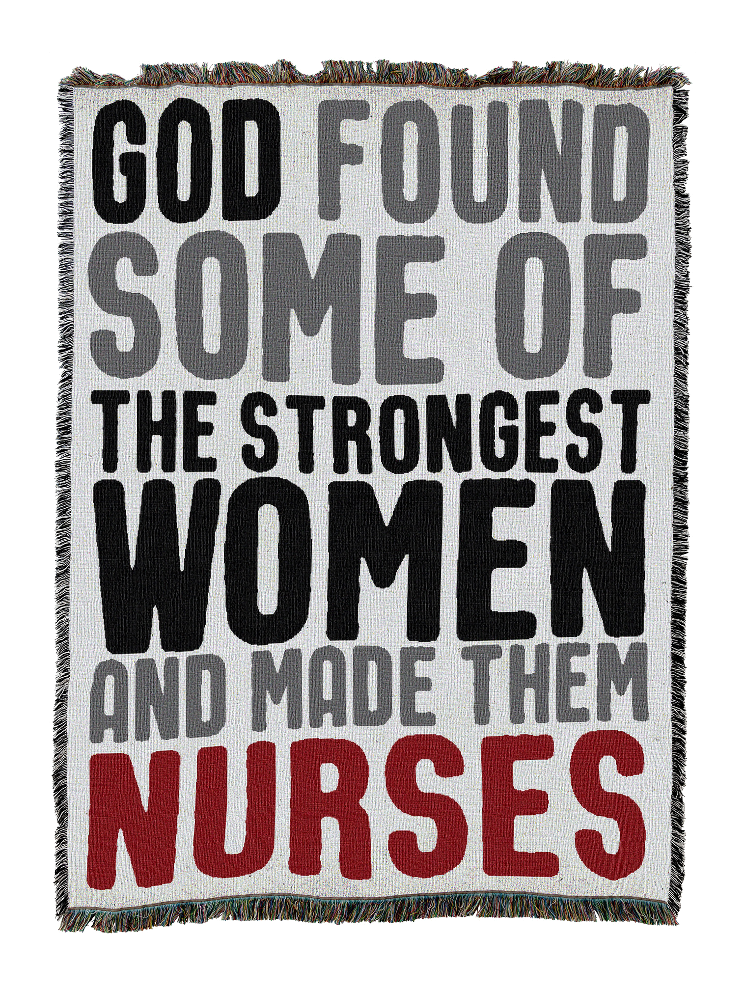 God Made Nurses Blanket
