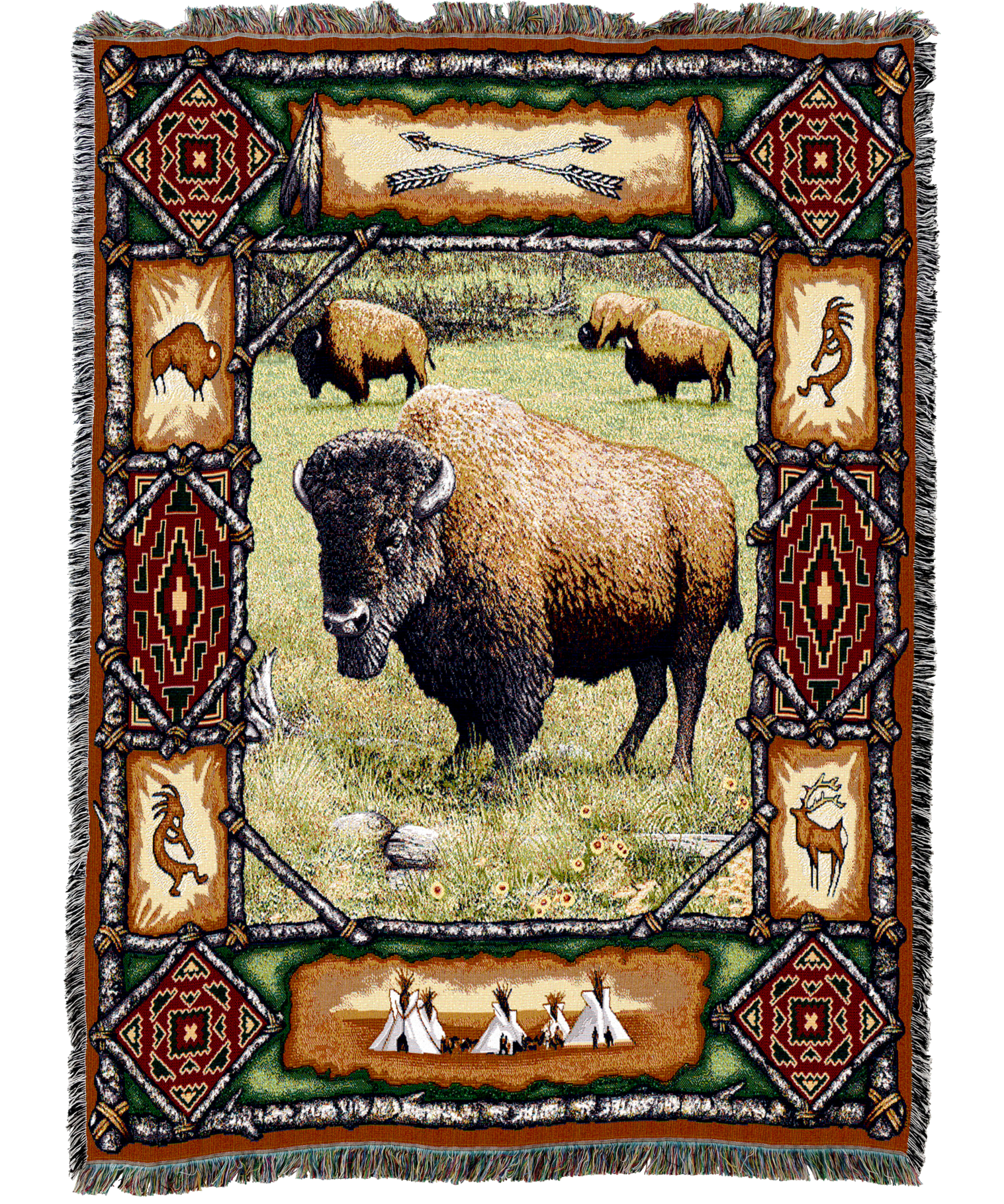 Buffalo Lodge Blanket