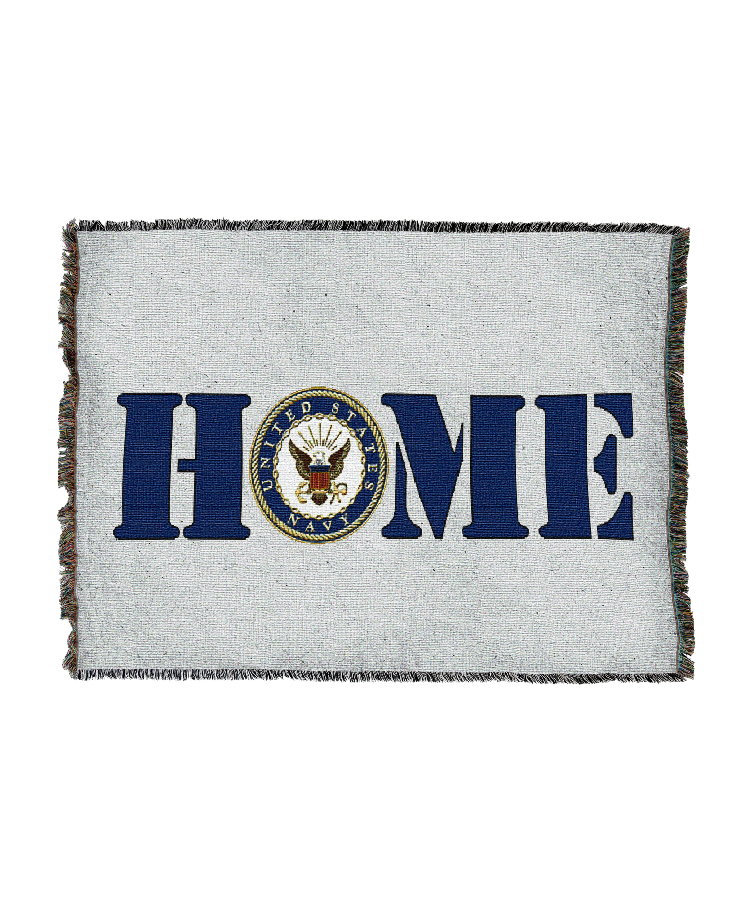Home Navy Blanket