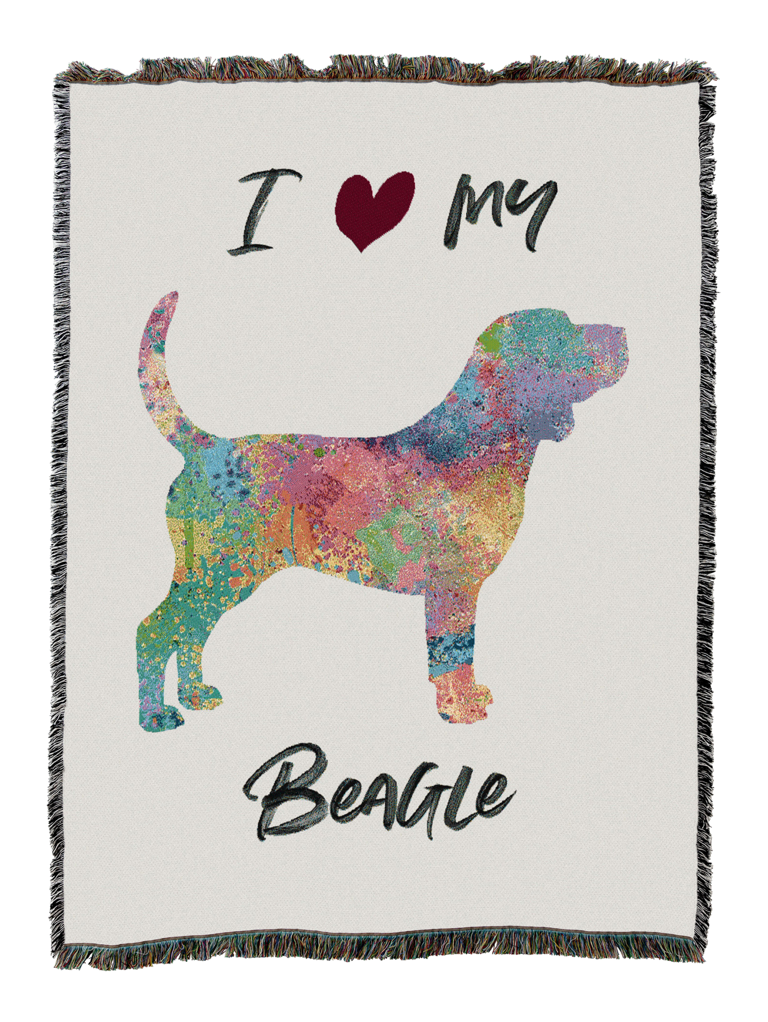 Splash Beagle Blanket