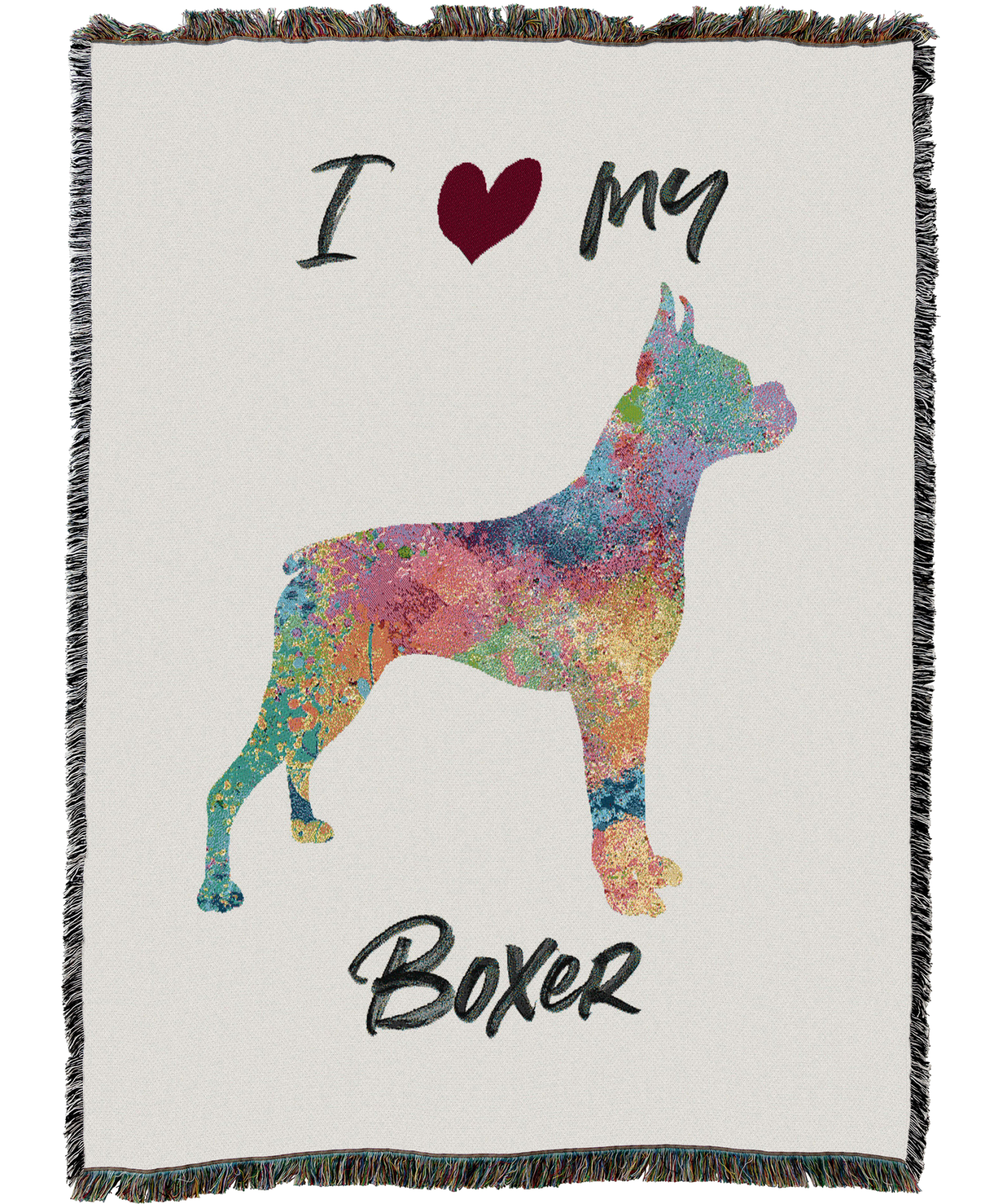 Splash Boxer Blanket