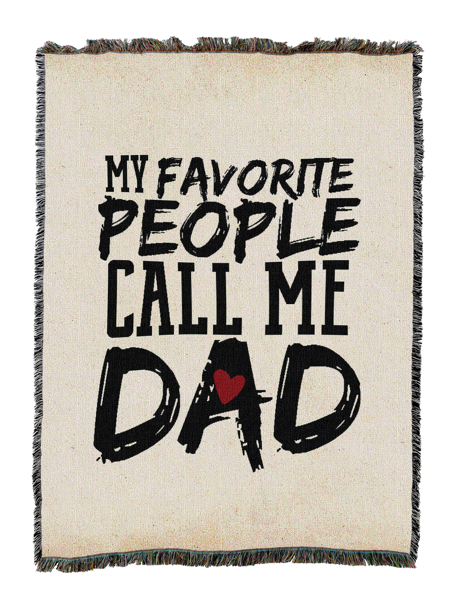 Call Me Dad Blanket